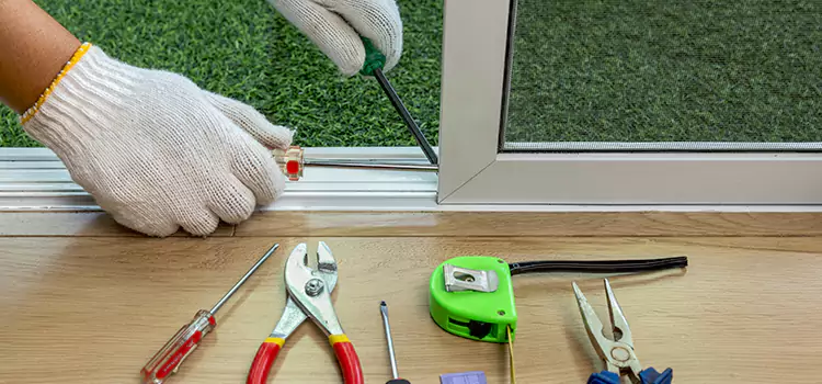 Sliding Door Track Replacement in Woodridge, IL